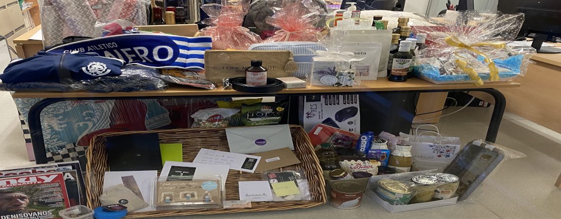 SORTEO CESTA VIAJE DE ESTUDIOS DE 4º